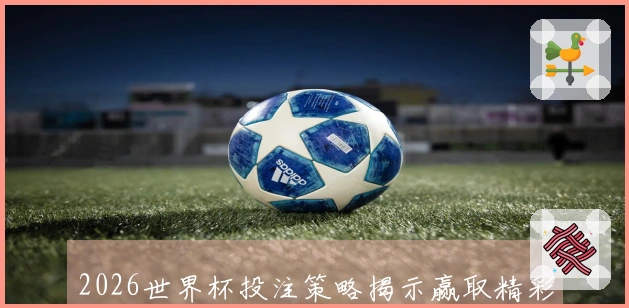 2026世界杯投注策略揭示赢取精彩赛事的秘密
